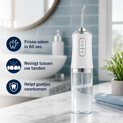 AquaDent™ | Frisse adem en schoon gebit in slechts 60 seconden