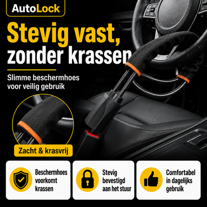 AutoLock™ - Niet-kapot-te-krijgen stuurslot voor elke auto!