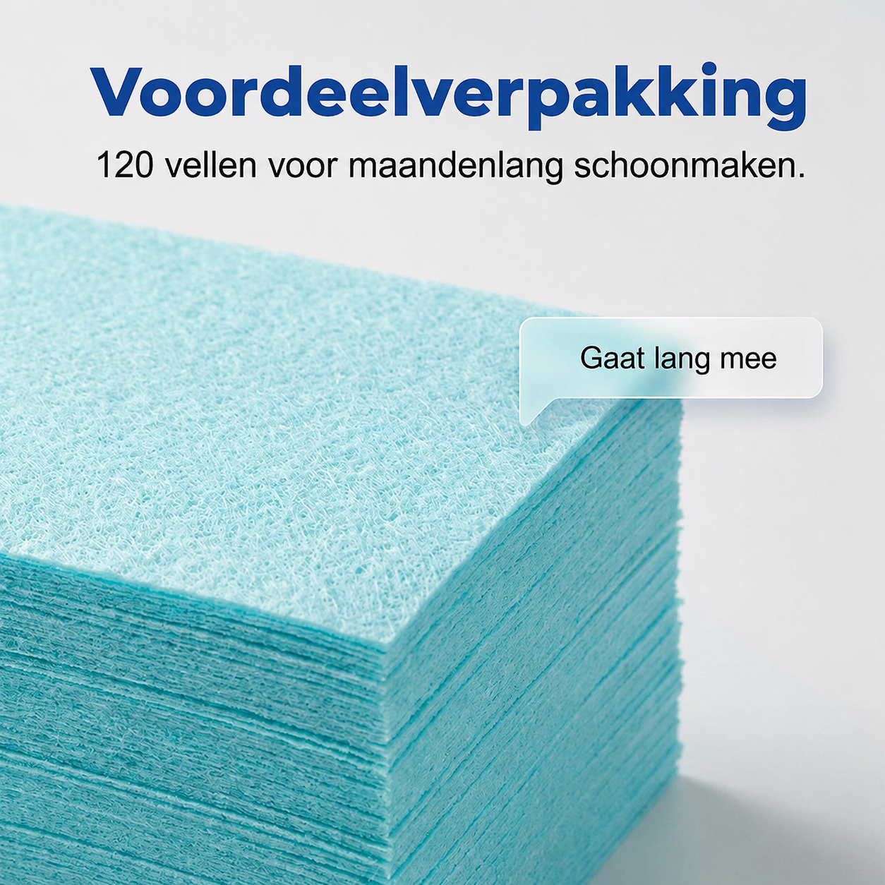 FloorGlow™ wateroplosbare doekjes 120x  | Reken Direct Af Met Vet, Vlekken en Strepen