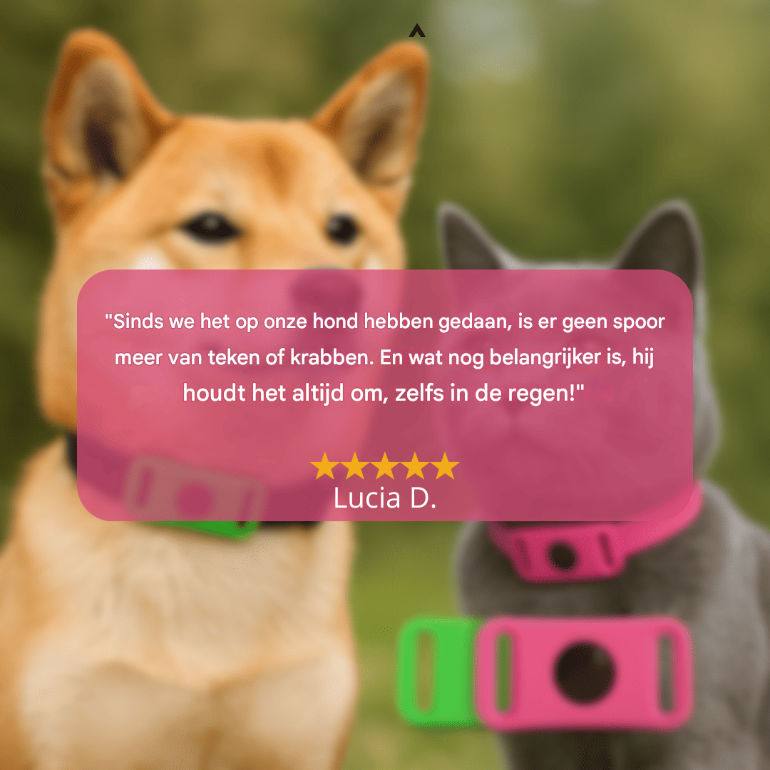 TickShield™ - 12 maanden beschermd tegen teken en vlooien | 1+1 gratis