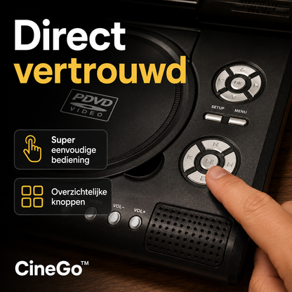 CineGo™ – Geen internet of stroom nodig: altijd en overal films kijken