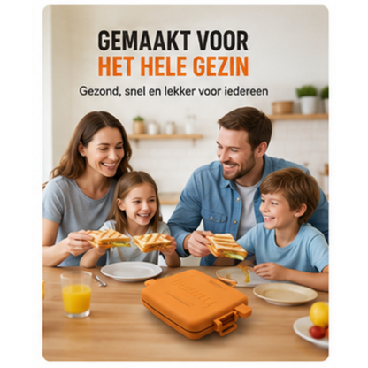 CrispyChef™ | Klaar in 3 minuten, zonder aangekoekte etensresten - PFAS-vrij