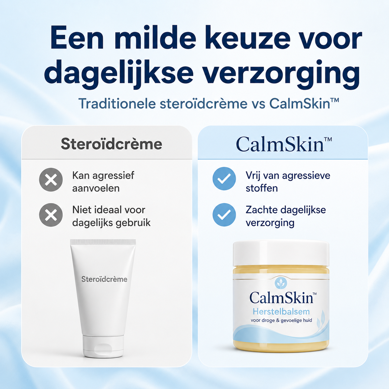 CalmSkin™ | Intensieve herstelbalsem bij droogheid, roodheid en schilfers
