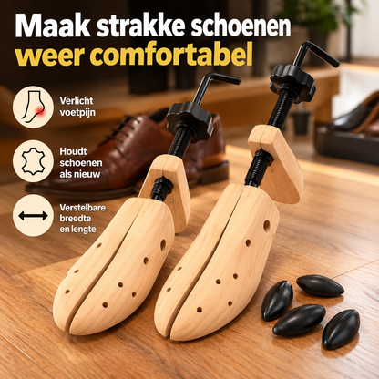 ShoeStretcher Pro | Maak strakke schoenen direct comfortabel zonder ze te beschadigen