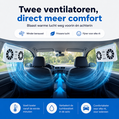 SolarBreeze™ | Nooit Meer Instappen In Een Snikhete Auto