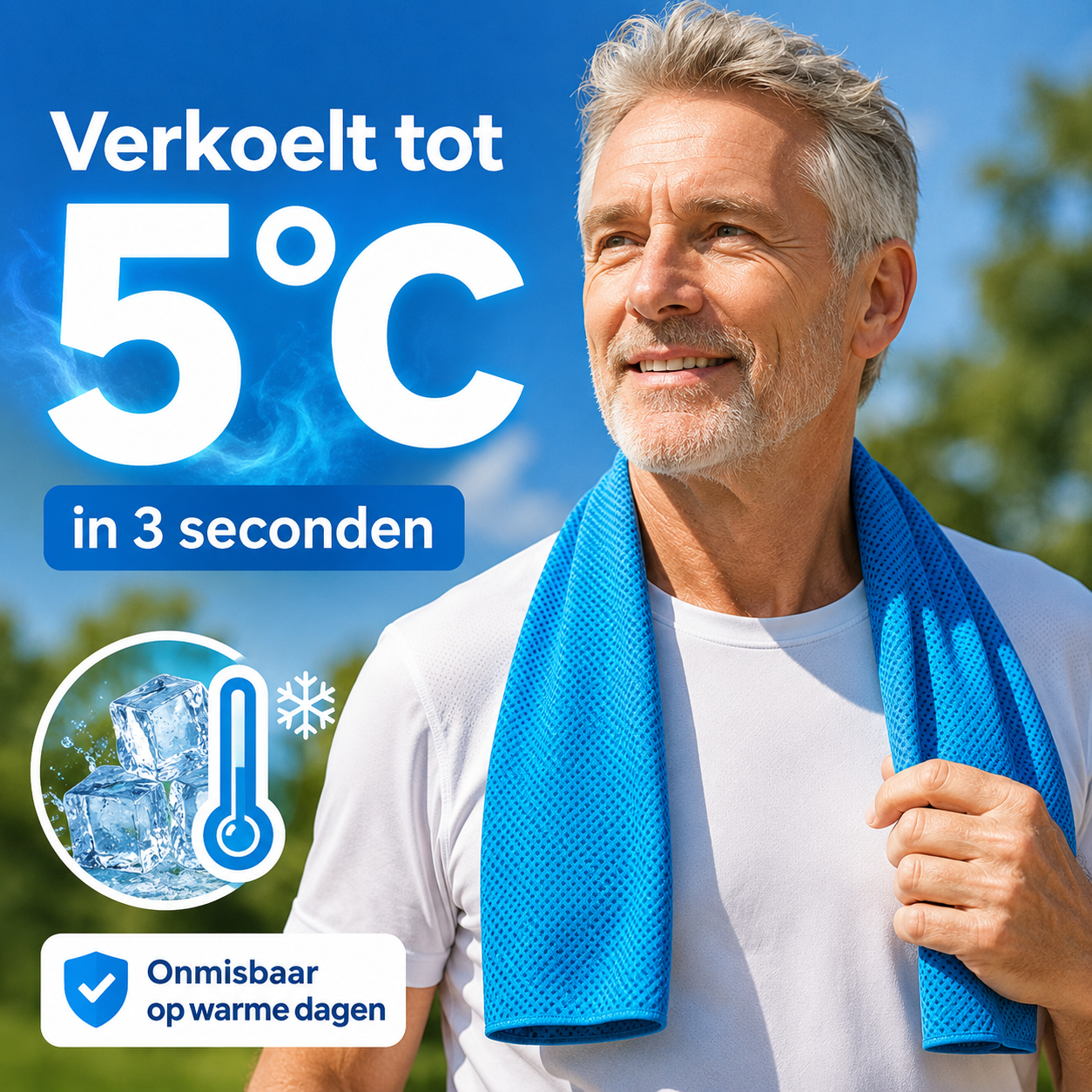ArcticWave™ koelhanddoek | Geniet Direct Van Intense Verkoeling En Frisheid | 1+1 gratis