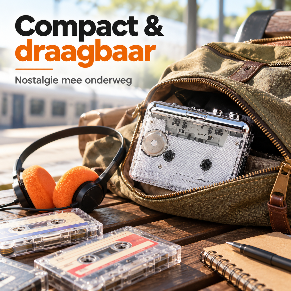 TapeSaver™ | Luister uw oude cassettes opnieuw & bewaar ze digitaal