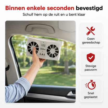 SolarBreeze™ | Nooit Meer Instappen In Een Snikhete Auto