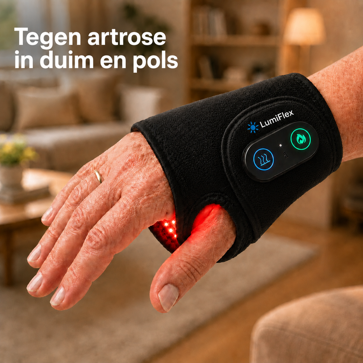 LumiFlex™ | Dagelijkse verlichting voor artrose, stijve en pijnlijke gewrichten