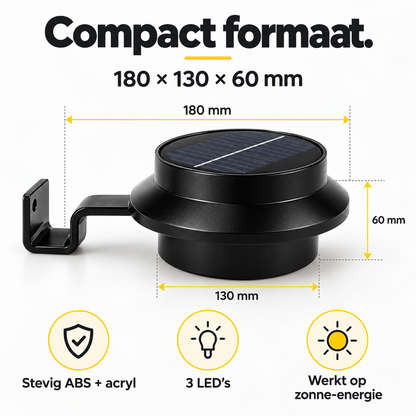 SolarGlow™ | Verlicht uw tuin zonder kabels, stopcontact of stroomkosten | 1+1 gratis
