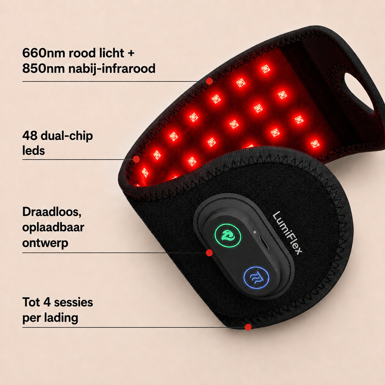 LumiFlex™ | Dagelijkse verlichting voor artrose, stijve en gevoelige gewrichten