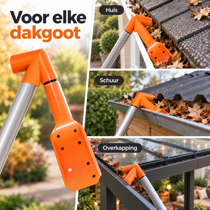 GootGemak™  | Maak uw dakgoot schoon vanaf de grond
