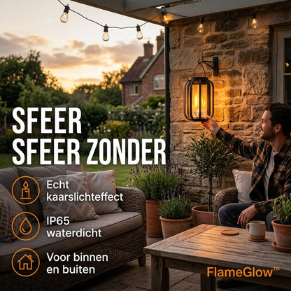 FlameGlow | Altijd licht, zelfs zonder stopcontact of zon