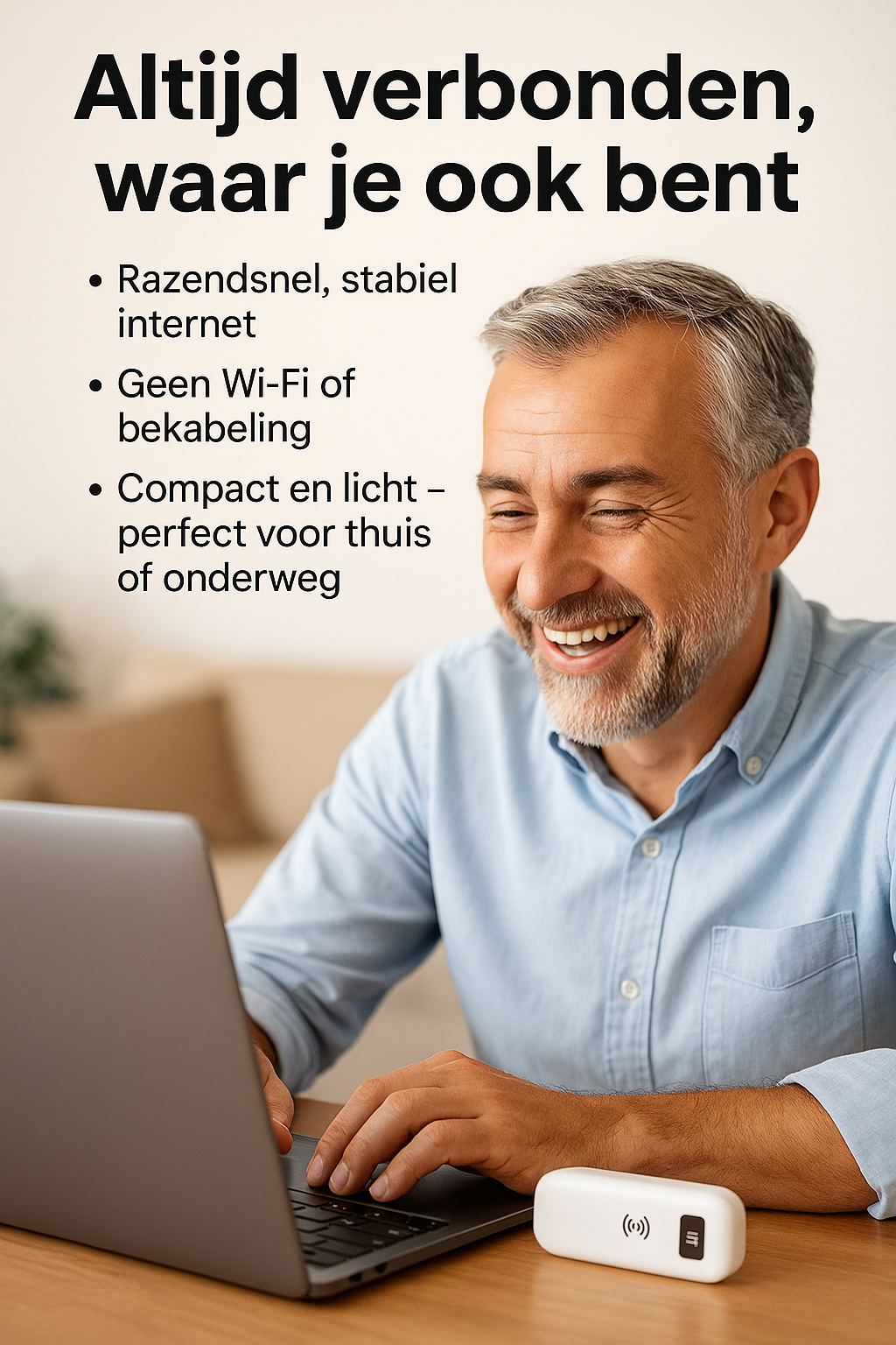 SkyLink™ | Jouw eigen privé Wi-Fi, overal en altijd