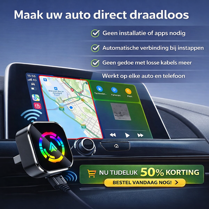 AutoLink™ | Maak uw auto in 10 seconden volledig draadloos!