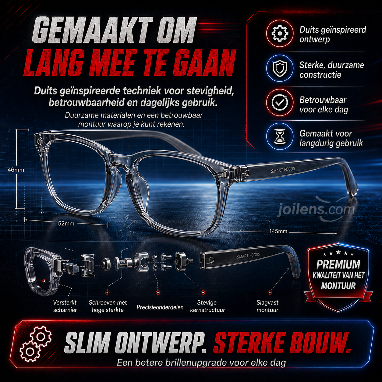 Een slimme bril met autofocus, ontwikkeld door een brillenfabrikant met een eeuwenlange geschiedenis!