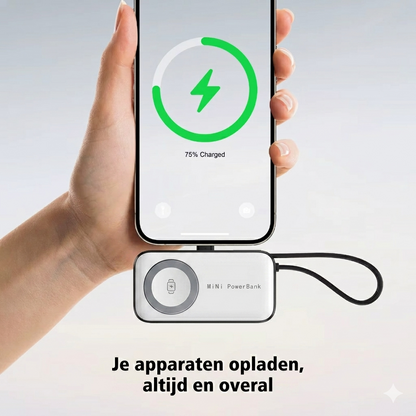 PowerCharge™ | Dagenlang een volle batterij, zonder stroom!