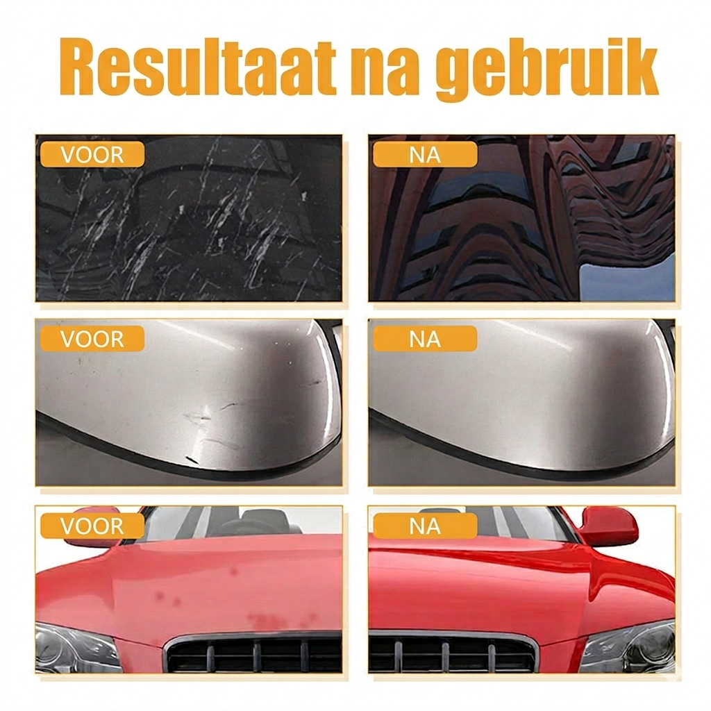 AutoGloss™ | Bespaar honderden euro's: Herstel zelf uw lak in 2 minuten | 1+1 GRATIS