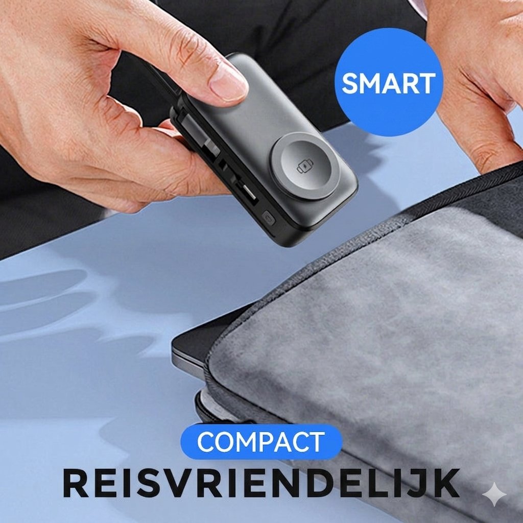 PowerCharge™ | Dagenlang een volle batterij, zonder stroom!