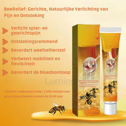 BeeRelief | Directe Verlichting van Gewrichts- en Spierpijn | 1+2 gratis