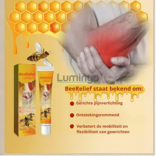 BeeRelief | Directe Verlichting van Gewrichts- en Spierpijn | 1+2 gratis