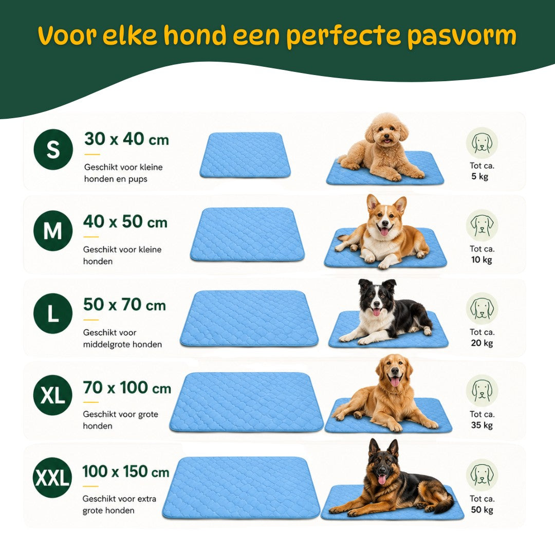 IcyNap Mat | Zelfkoelende hondenmat voor ultiem comfort op warme dagen
