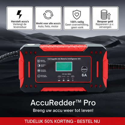 AccuRedder™ Pro - Herstel uw oude accu weer naar nieuwstaat!