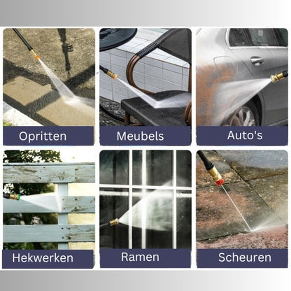 PressureClean™ | Krachtig reinigen met uw tuinslang – zonder zware hogedrukreiniger
