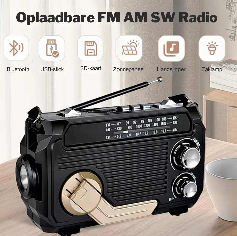 RescueRadio | De Onmisbare Noodoplossing bij Stroomuitval