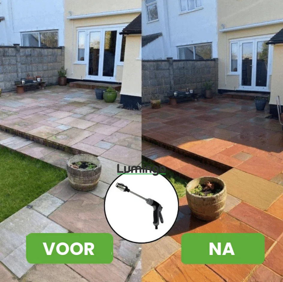 PressureClean™ | De kracht van een hogedrukreiniger, zonder gedoe!