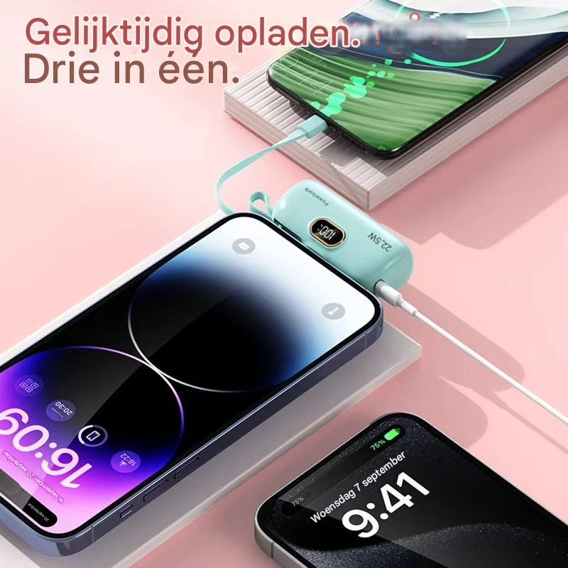 PowerPod™ | Dagenlang batterij zonder stopcontact