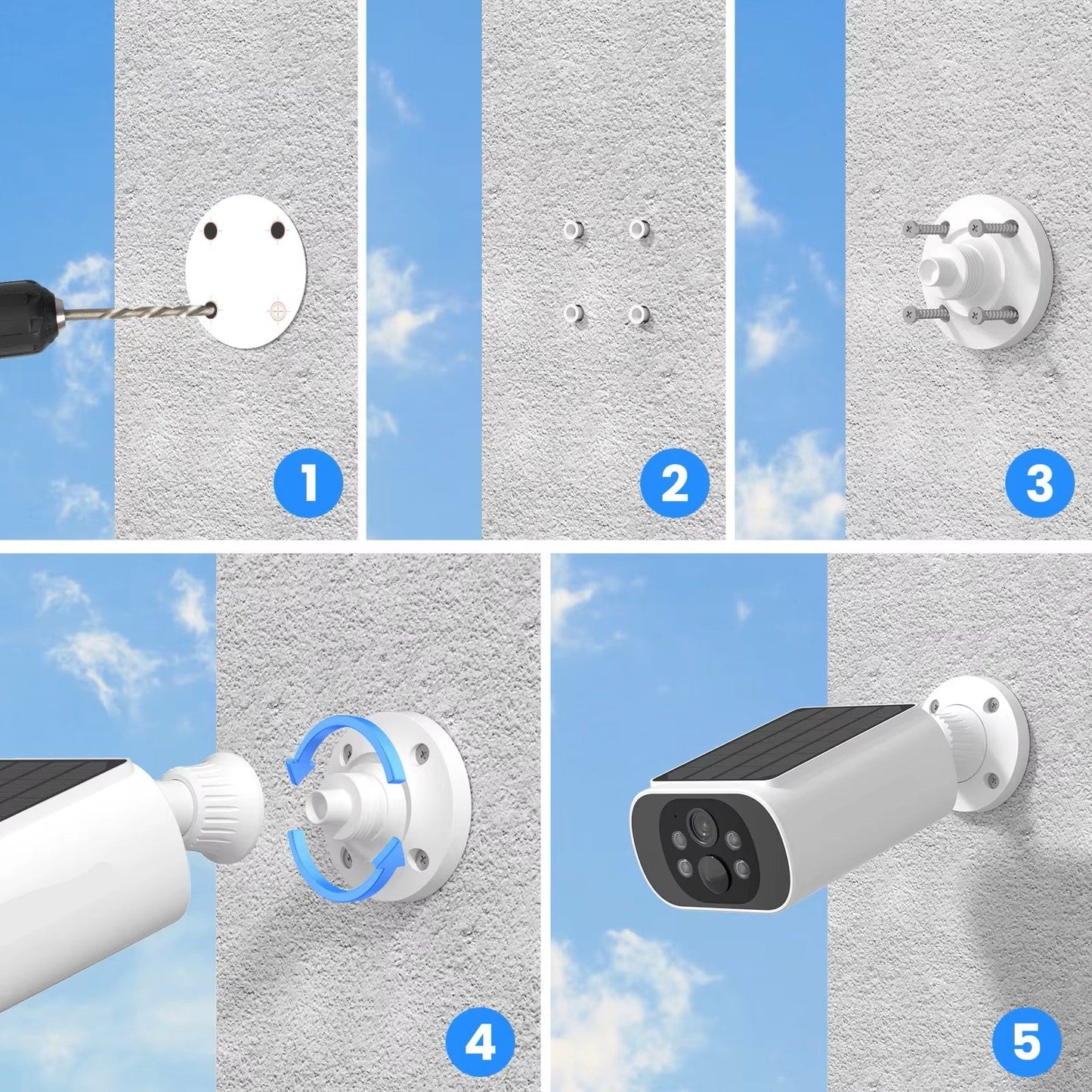 SolarCam™ | Altijd beveiligd, zonder stroom, zonder wifi en zonder kabels