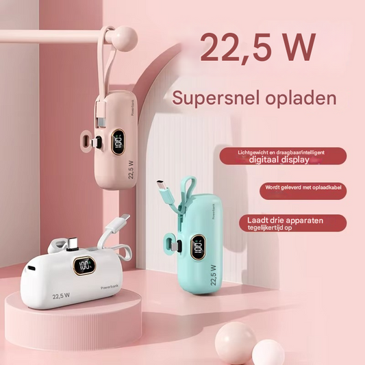 PowerPod™ | Dagenlang batterij zonder stopcontact
