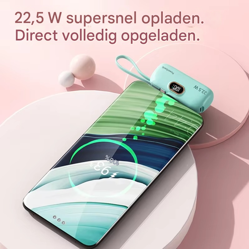 PowerPod™ | Dagenlang batterij zonder stopcontact