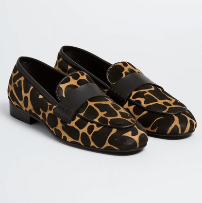 Safari Loafer - stijlvolle luxe loafer met dierenprint