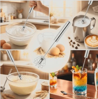 MixMate™ | Snel en makkelijk mixen zonder mixer, snoeren of vermoeide polsen | 1+1 gratis
