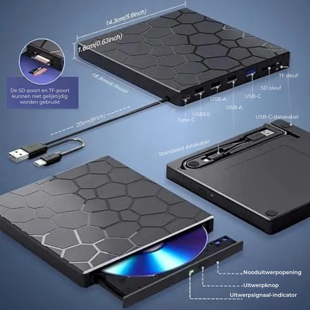 RetroRevive™ - Bekijk alle CD’s en DVD’s direct op elke computer of laptop