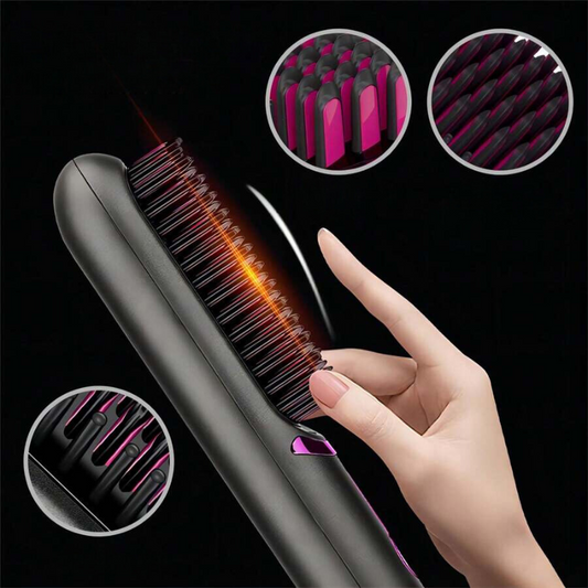 Nuvolo Brush Pro™ | Zeg vaarwel tegen plat haar: de hele dag lift en glans zonder schade!
