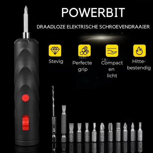 PowerBit™ | Draait elke schroef vast in één seconde