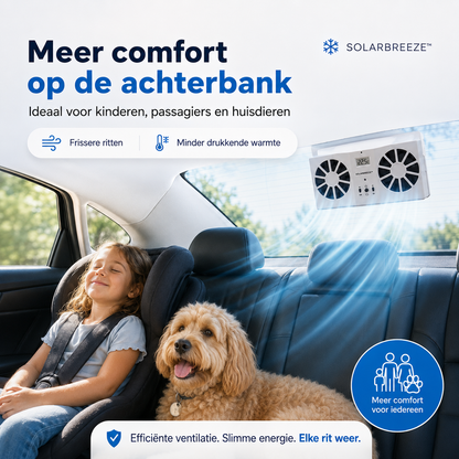 SolarBreeze™ | Nooit Meer Instappen In Een Snikhete Auto