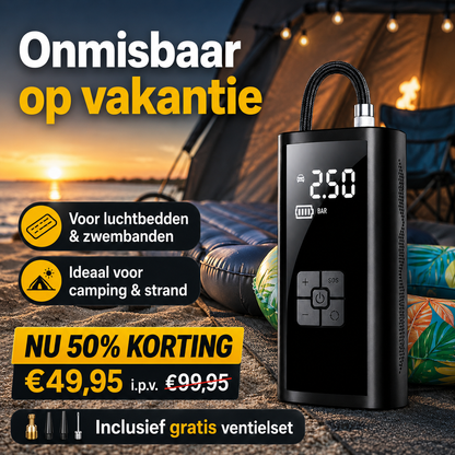 AirPump™ | Bespaar direct op brandstof en luchtkosten