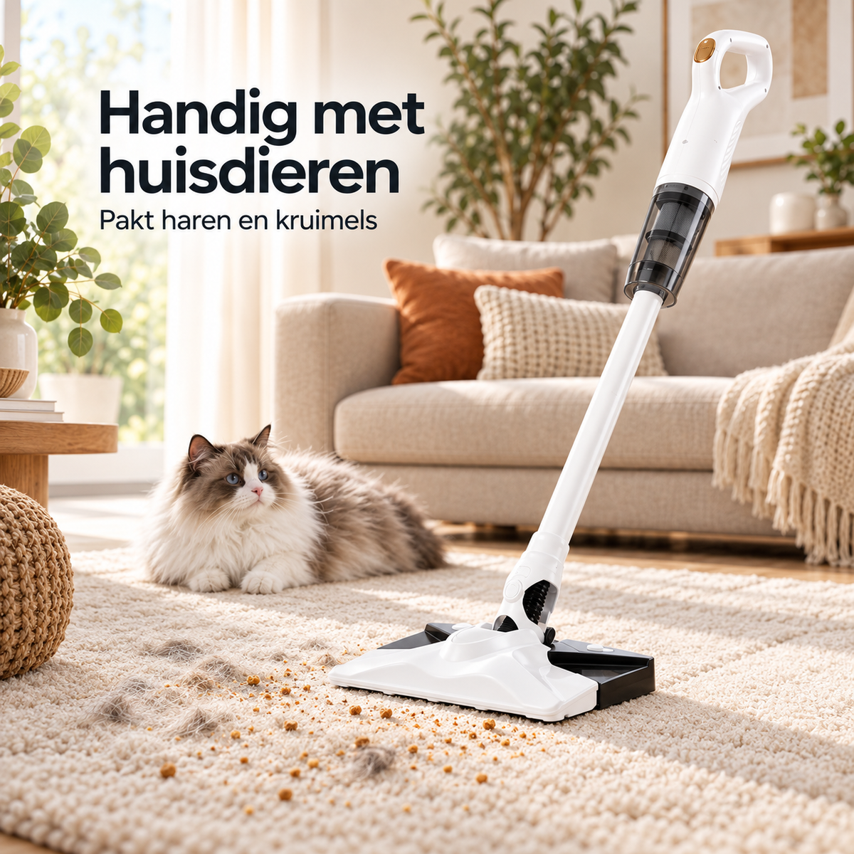 Tyfon™ | Stofzuig én dweil uw vloer in één beweging
