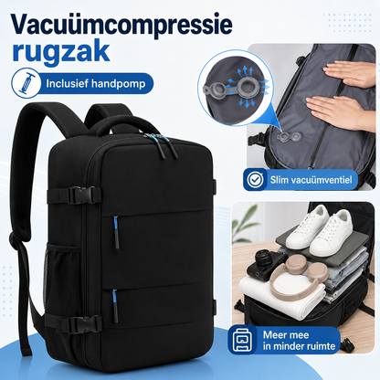 VacuPack™ Pro | Bespaar Op Ruimbagage – Compact Reizen Zonder Inpakstress