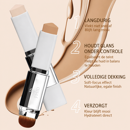 LumiBlend™ Anti-Aging Foundation Stick | Vervaagt Pigmentvlekken en Fijne Lijntjes | 1+2 GRATIS