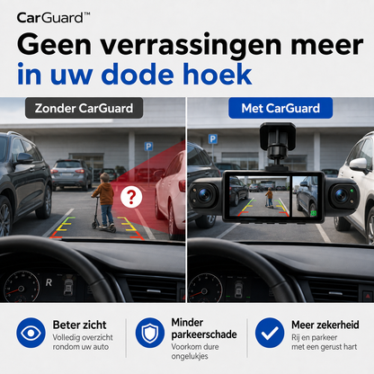 CarGuard™ – Dag en nacht bescherming zonder apps, Wi-Fi of stroom