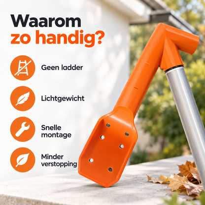 GootGemak™  | Maak uw dakgoot schoon vanaf de grond
