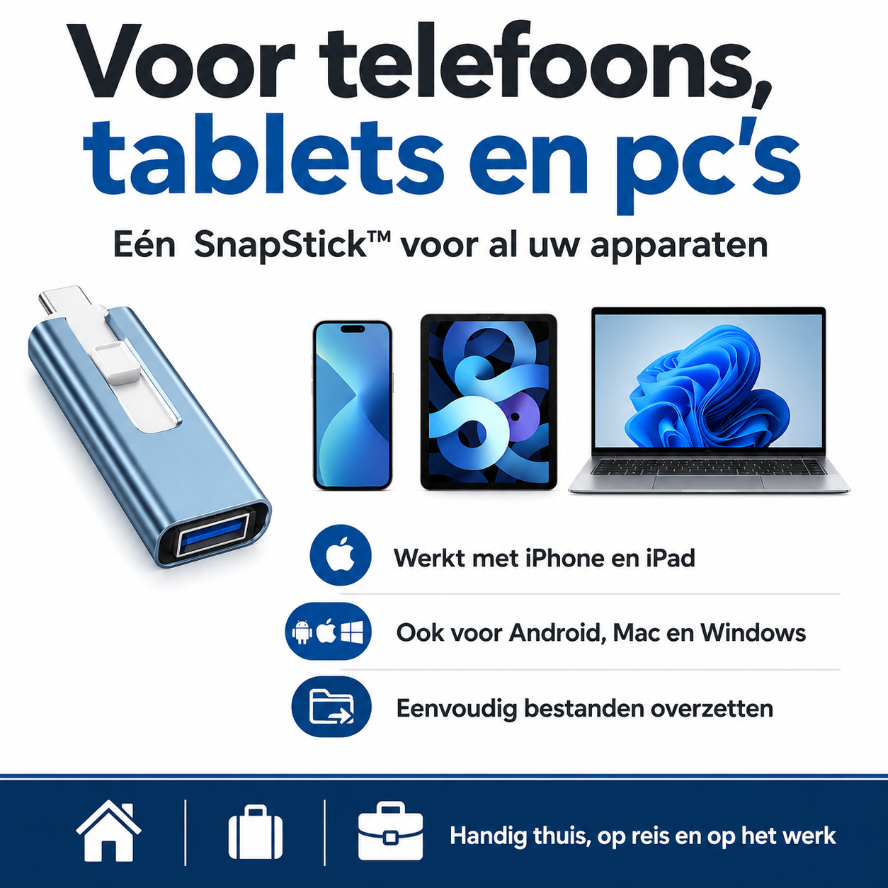 SnapStick | Nooit meer foto's verwijderen omdat uw geheugen vol is