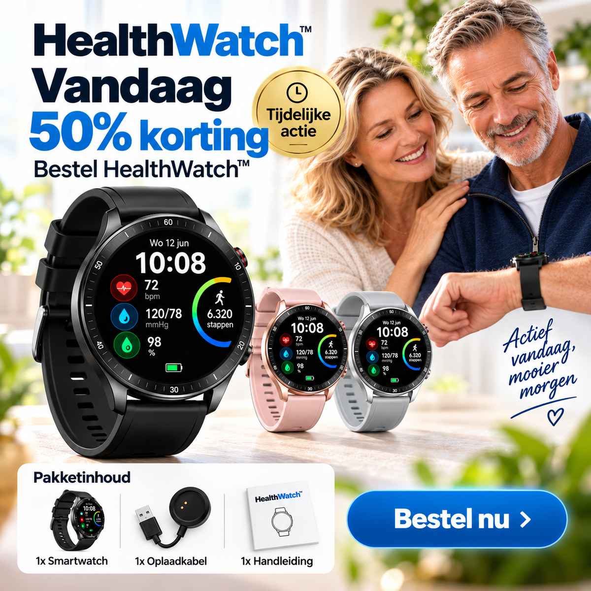 HealthWatch™ | Houd belangrijke bloedwaarden automatisch in de gaten