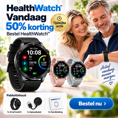 HealthWatch™ | Houd belangrijke bloedwaarden automatisch in de gaten