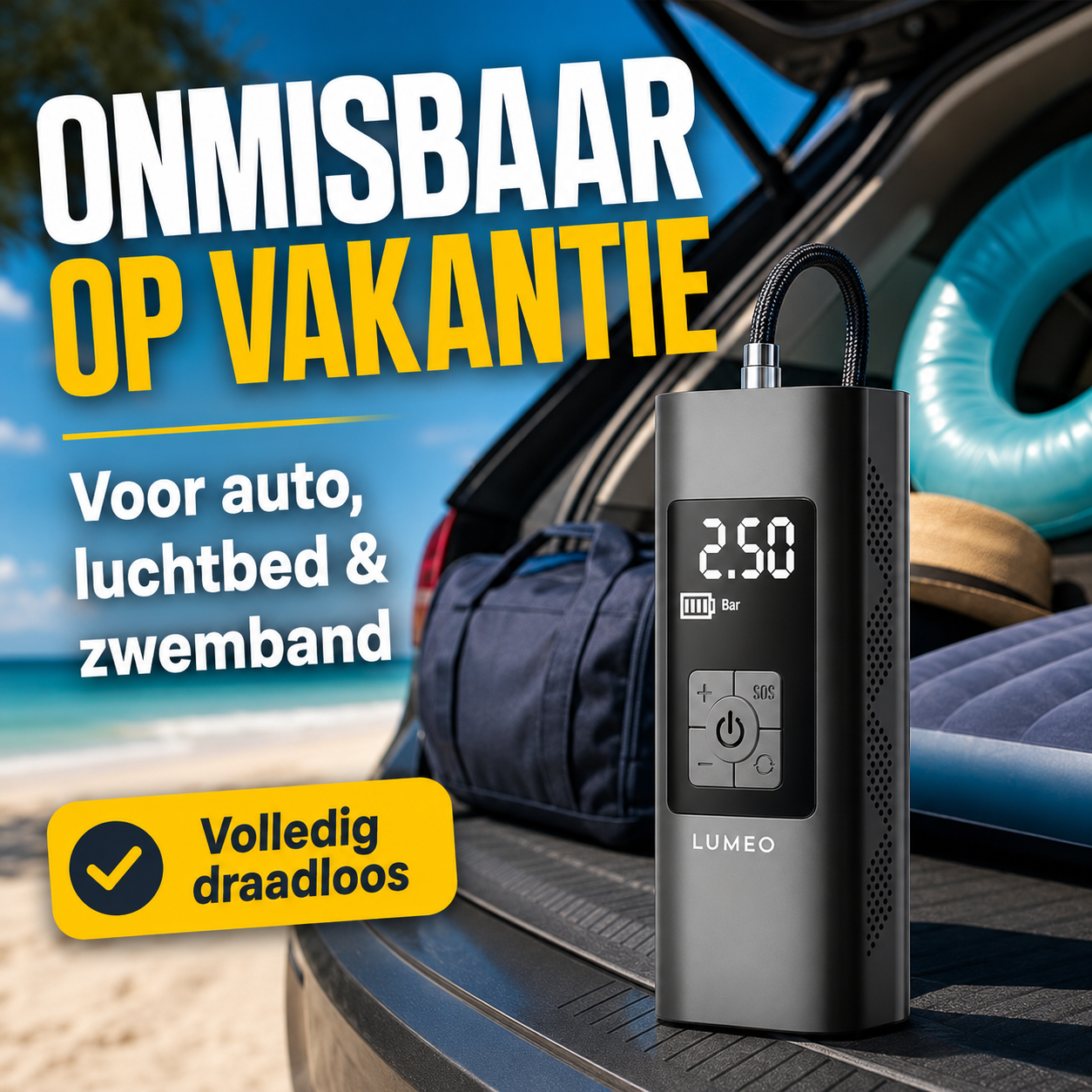 AirPump™ | Bespaar direct op brandstof en luchtkosten